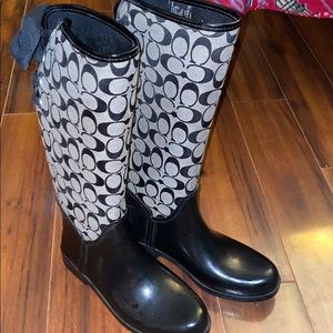 Coach Shoes - Coach rain boots Coach Shoes - Coach rain boots